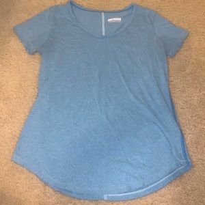 Columbia sportswear Omni-wick blue shirt S/P